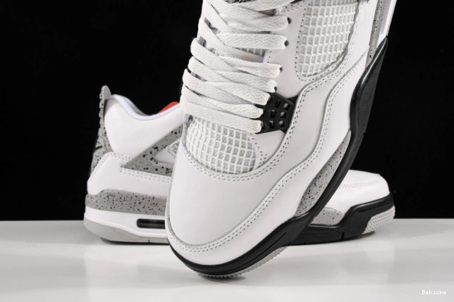 Reps BK “white cement” 840606-192 og jordan 4 air 1207